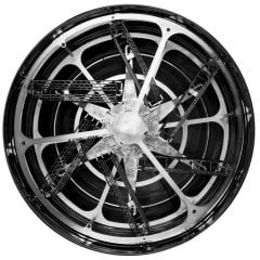 40059 6'lı Motorlu Yatarlı Bal Süzme Makinesi (12V/220VDevir Kontrollü) (304) (TSEK-230 Belgeli)