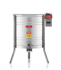 40059AX 6'lı Motorlu Yatarlı Bal Süzme Makinesi (12V/220V Programlı Tam Otomatik Full) (304) (TSEK-230 Belgeli)