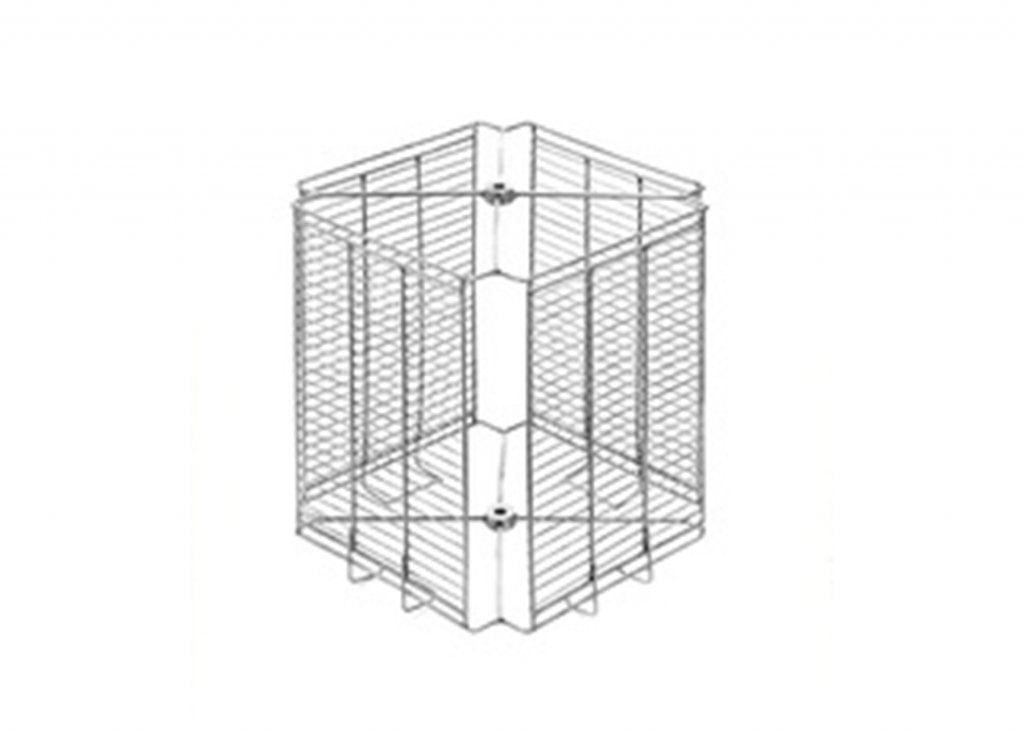 40025PRV01 - 4'lü Krom Kaplama Pervane