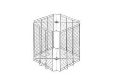 40025PRV01 - 4'lü Krom Kaplama Pervane