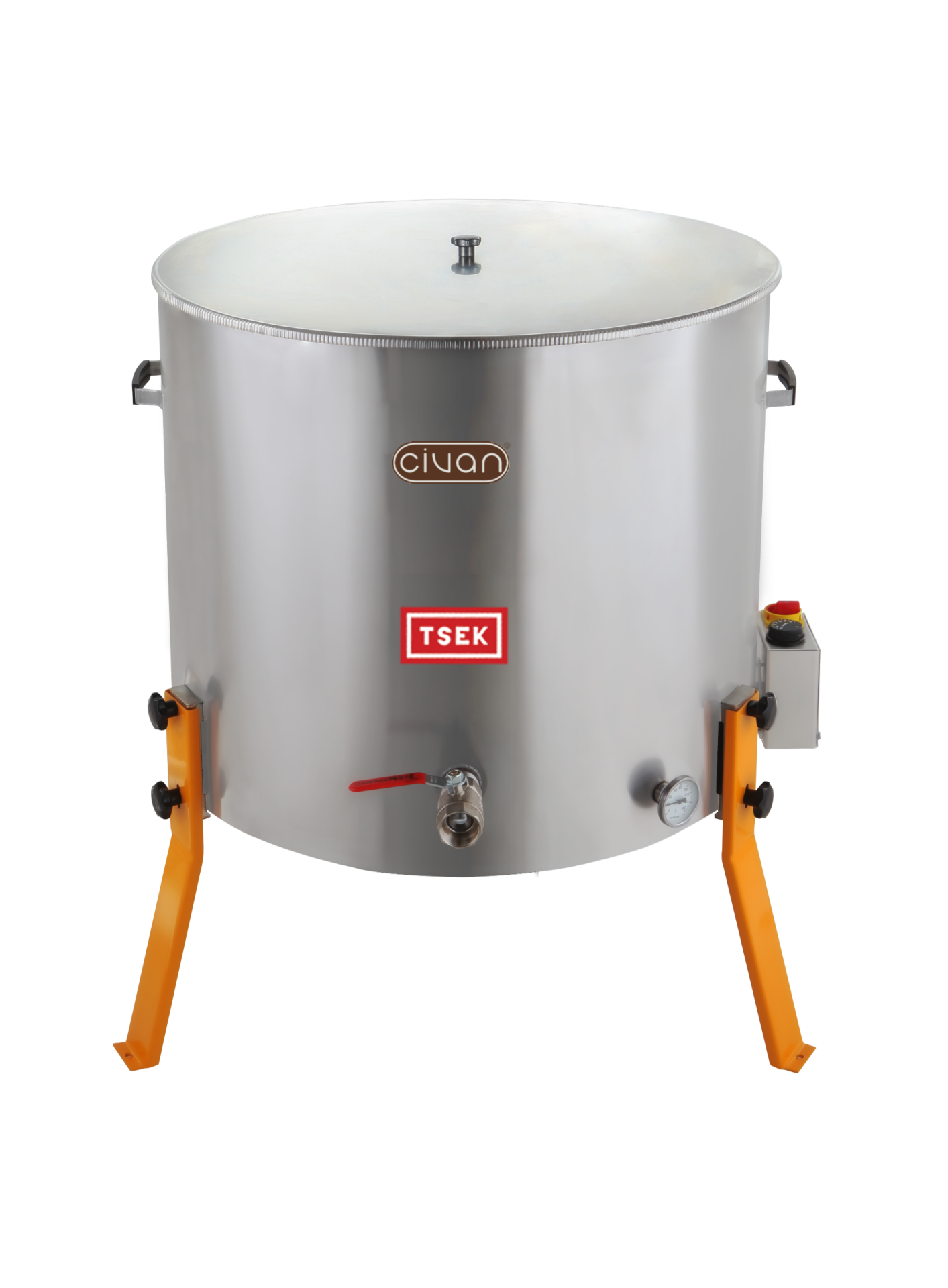 50068A 10 Tenekelik (250Kg - 185Lt) Eritme / Dinlendirme Kazanı (304)
