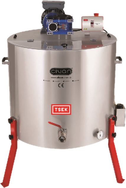 53150 150 Kg Krem Bal Yapma Makinesi (Çift Cidarlı, Isıtmalı, Motorlu)