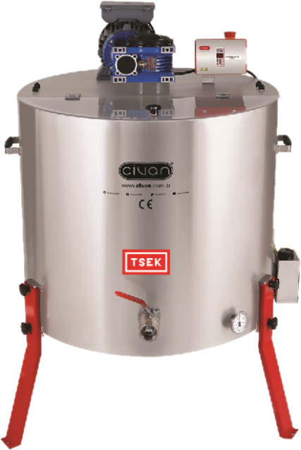 53150 150 Kg Krem Bal Yapma Makinesi (Çift Cidarlı, Isıtmalı, Motorlu)