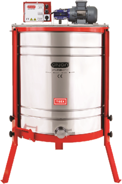 40075A 12'li Motorlu Radyal Bal Süzme Makinesi (Devir Kontrollü ) (430)